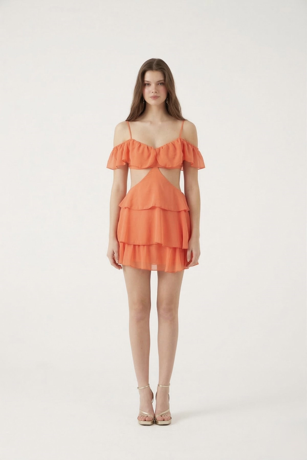 Ruby Dress Orange