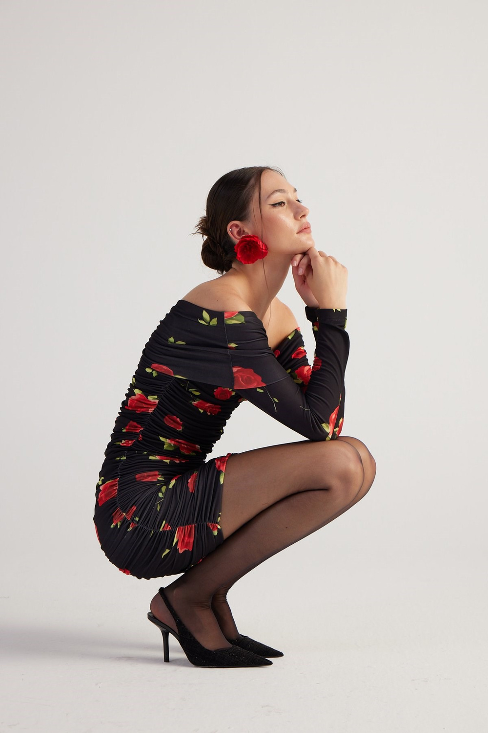 Rosalinda Dress Black