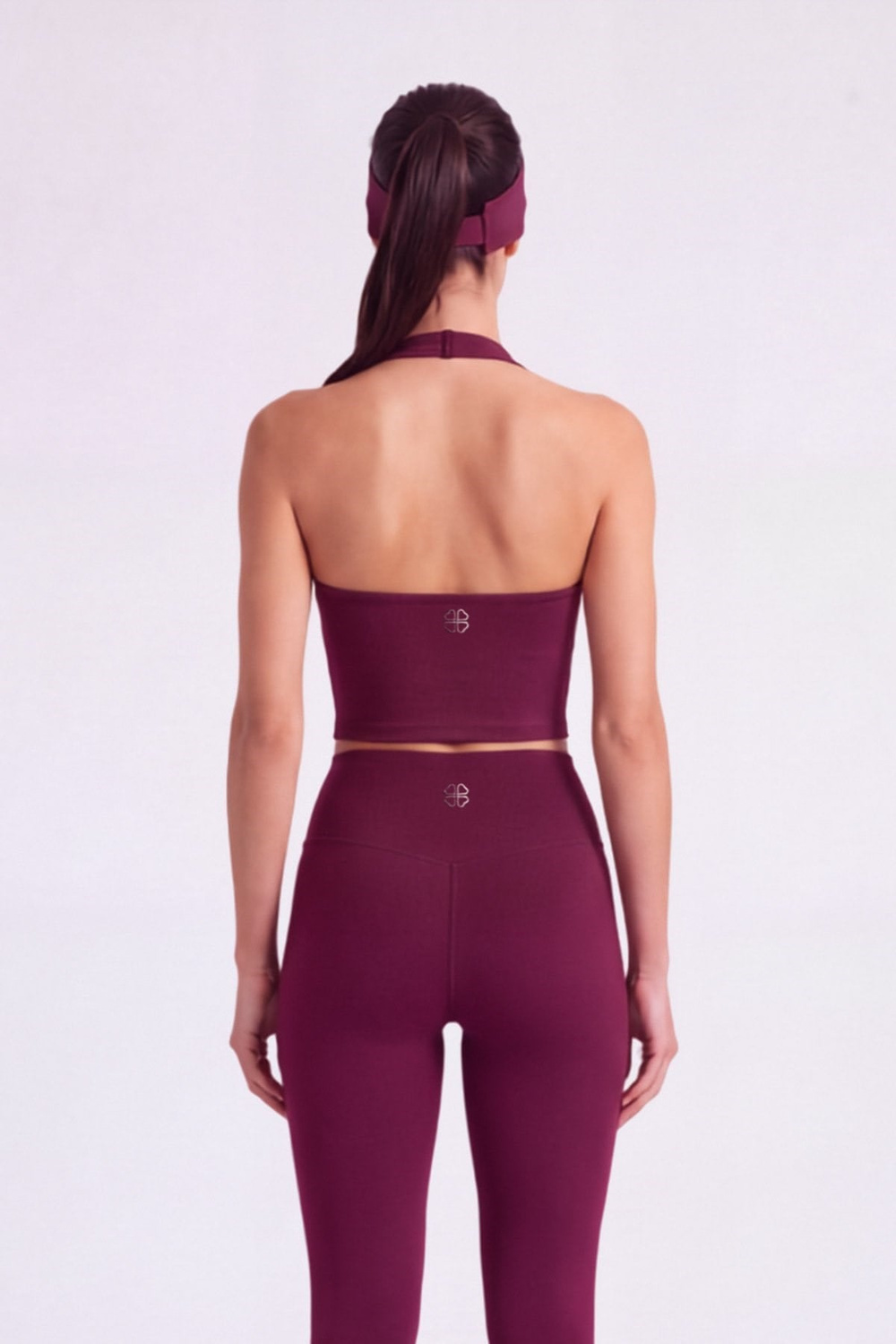 Boyundan Askılı Ellen Büstiyer Bordo