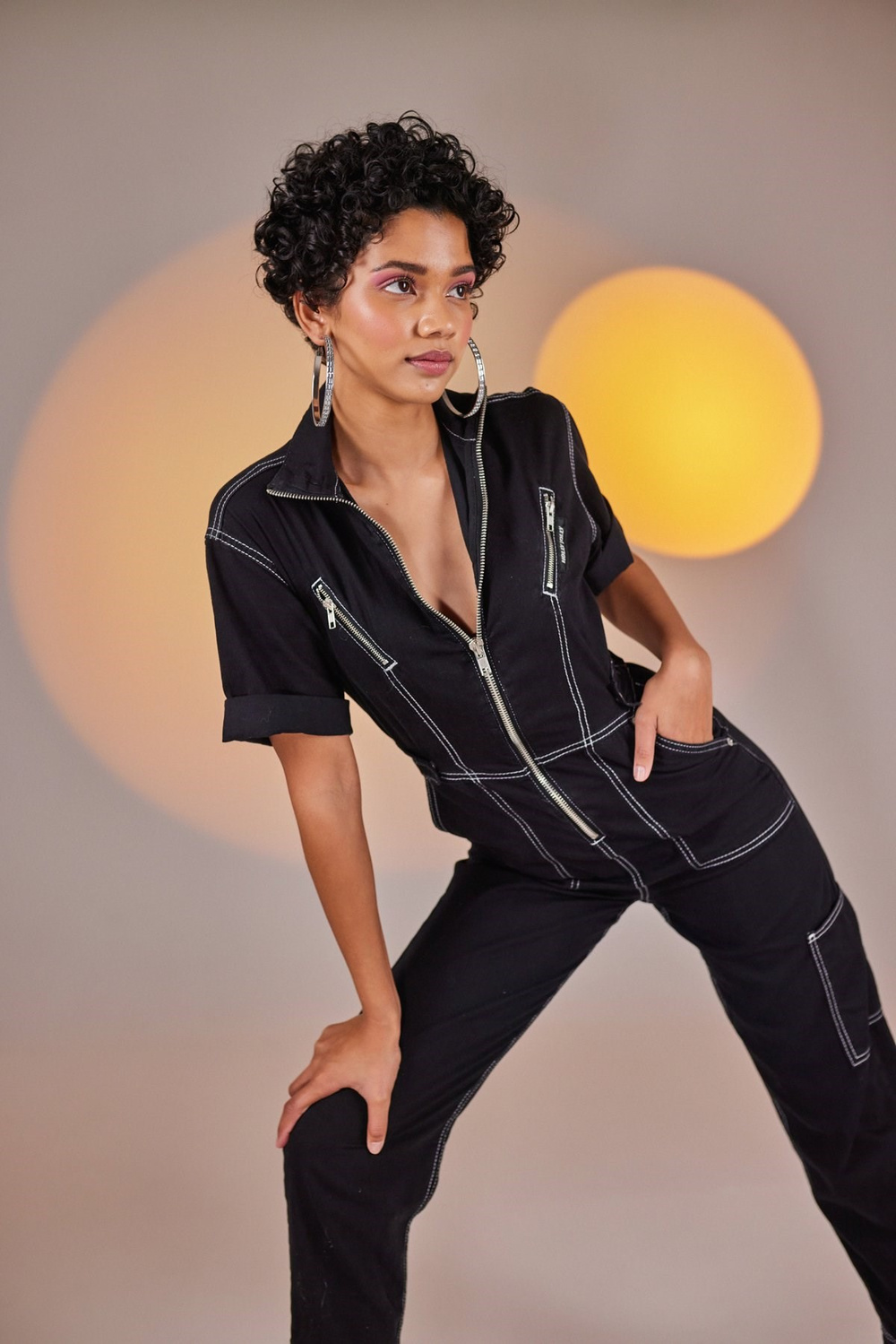 Noa Rompers Black