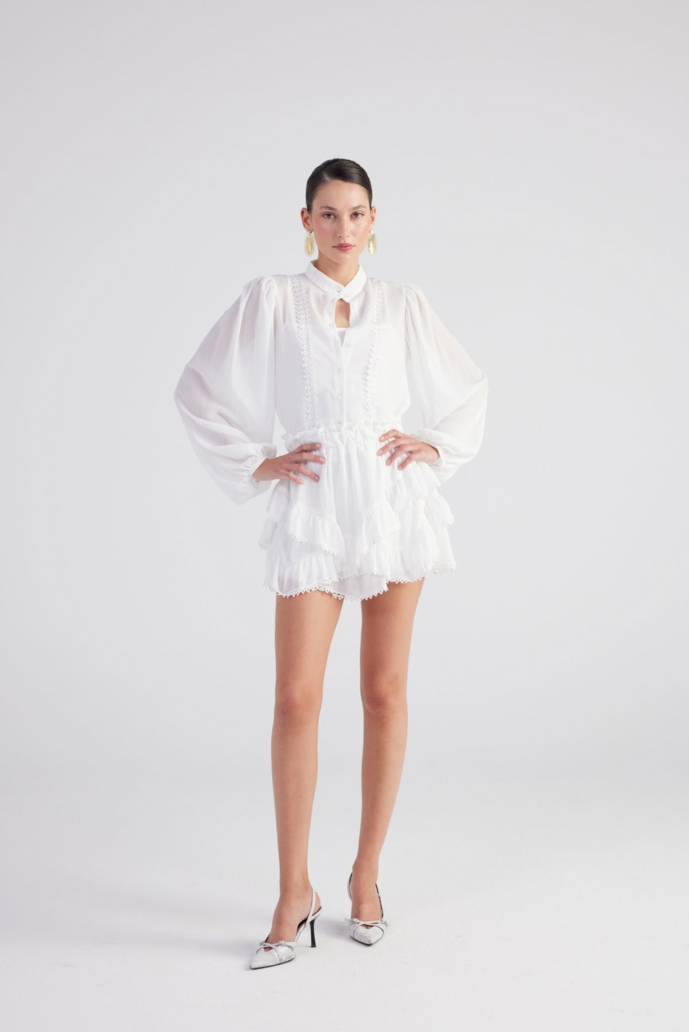 Pixie Shirt White
