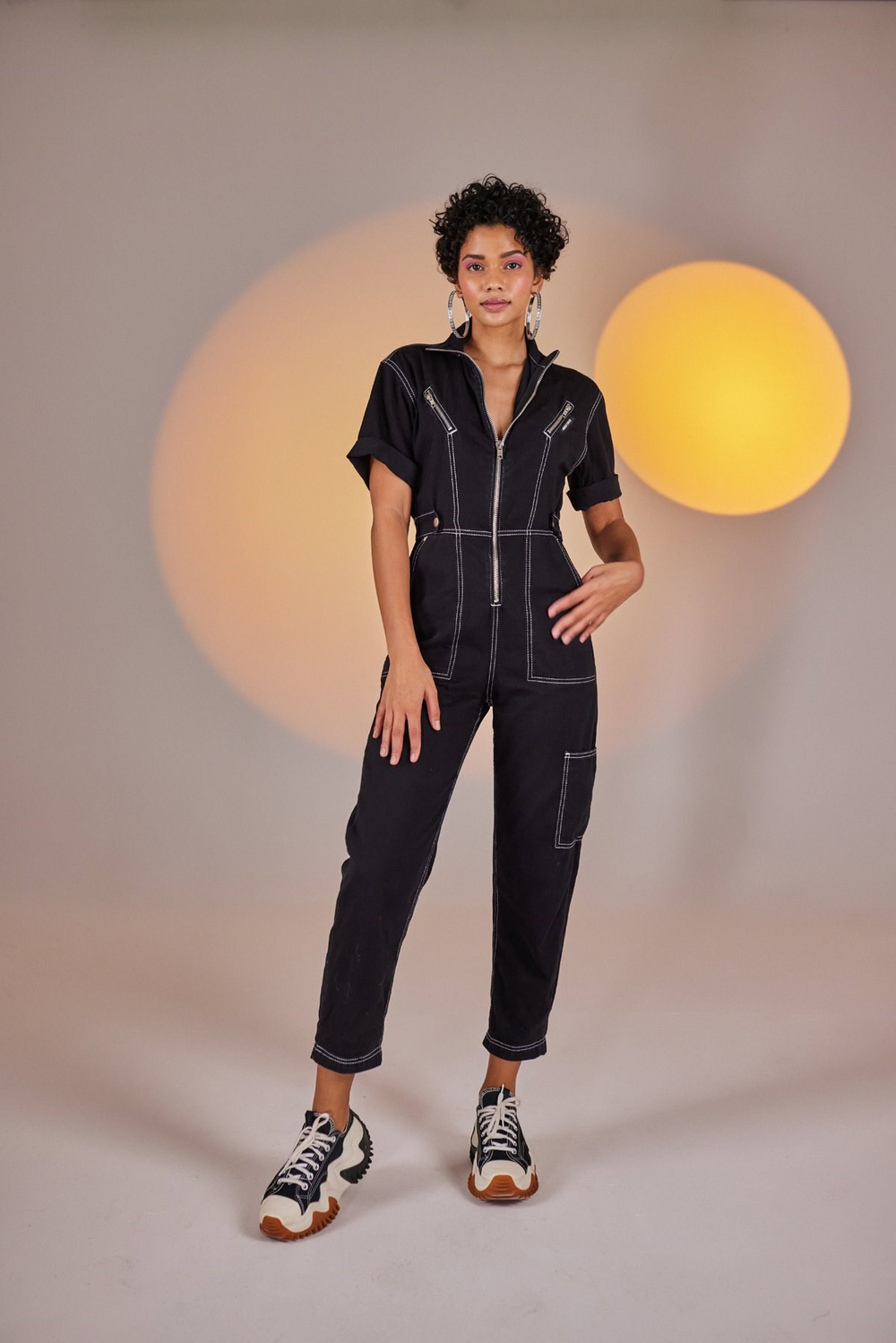 Noa Rompers Black