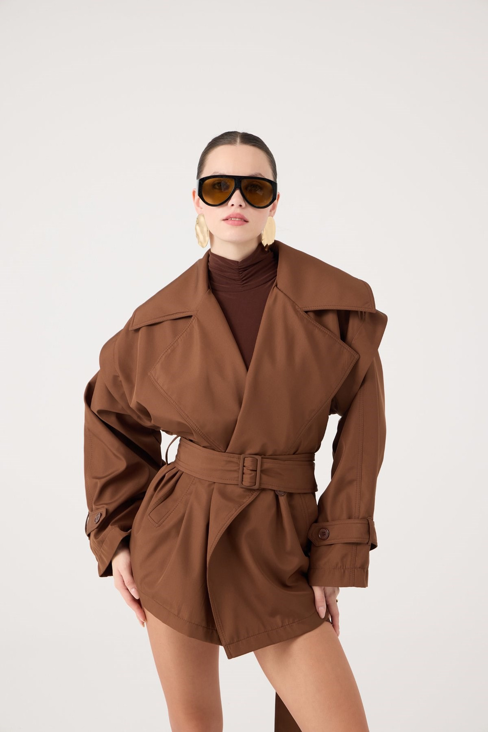 Sara Trench Coat Brown