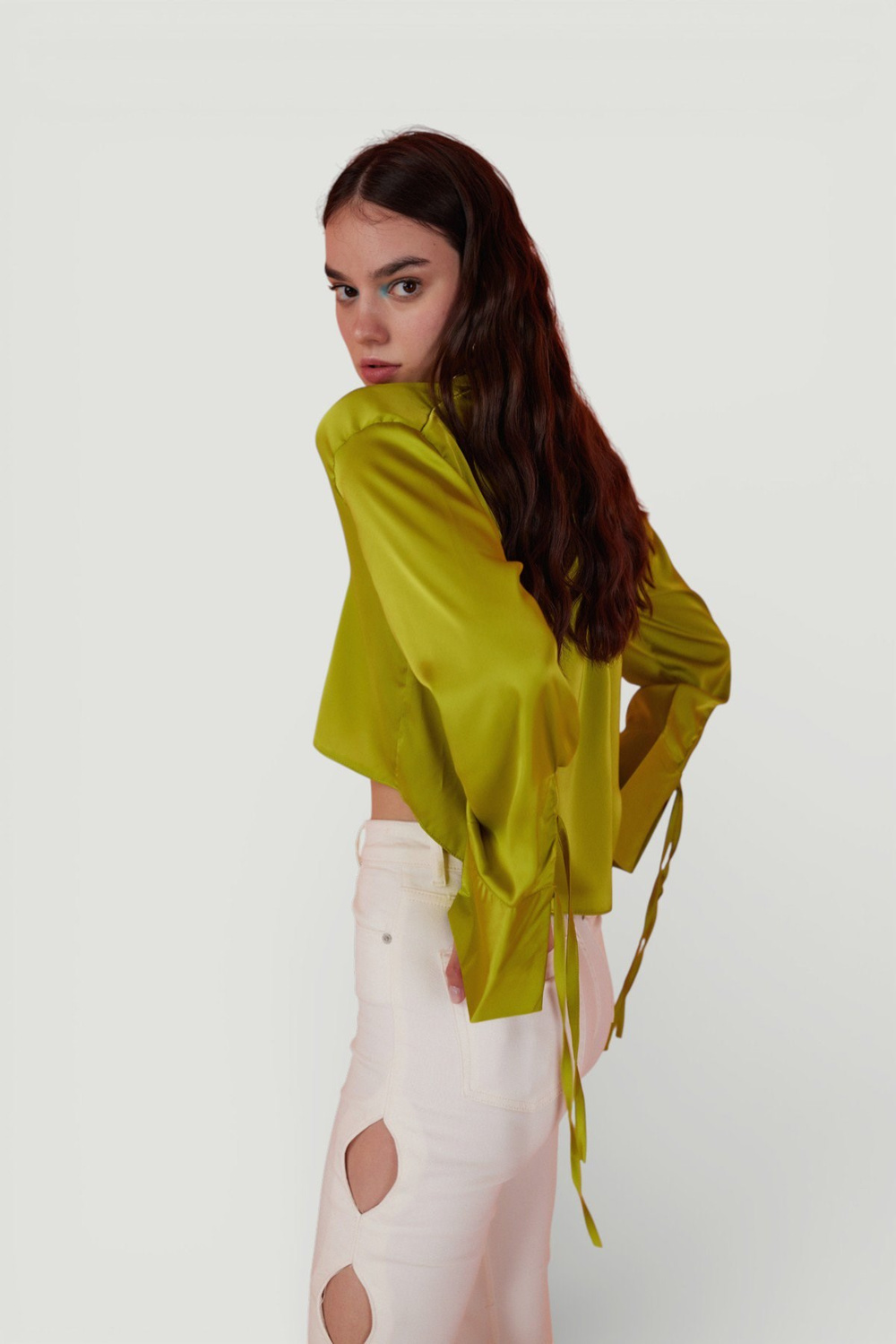 Silky Shirt Green