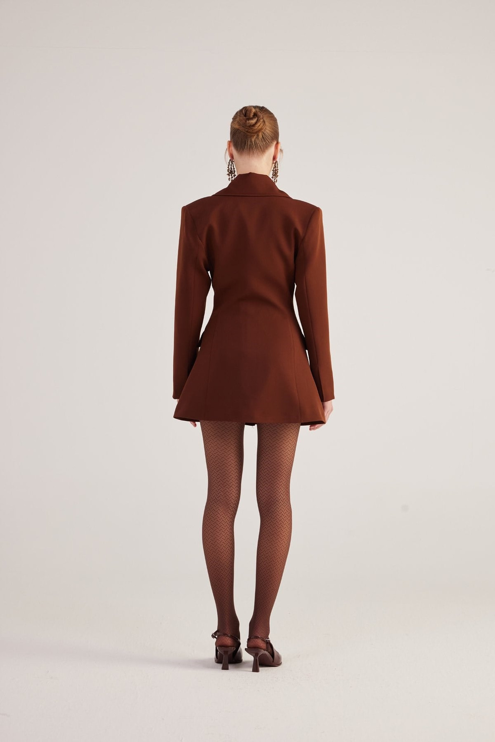 Deja Blazer Jacket Brown