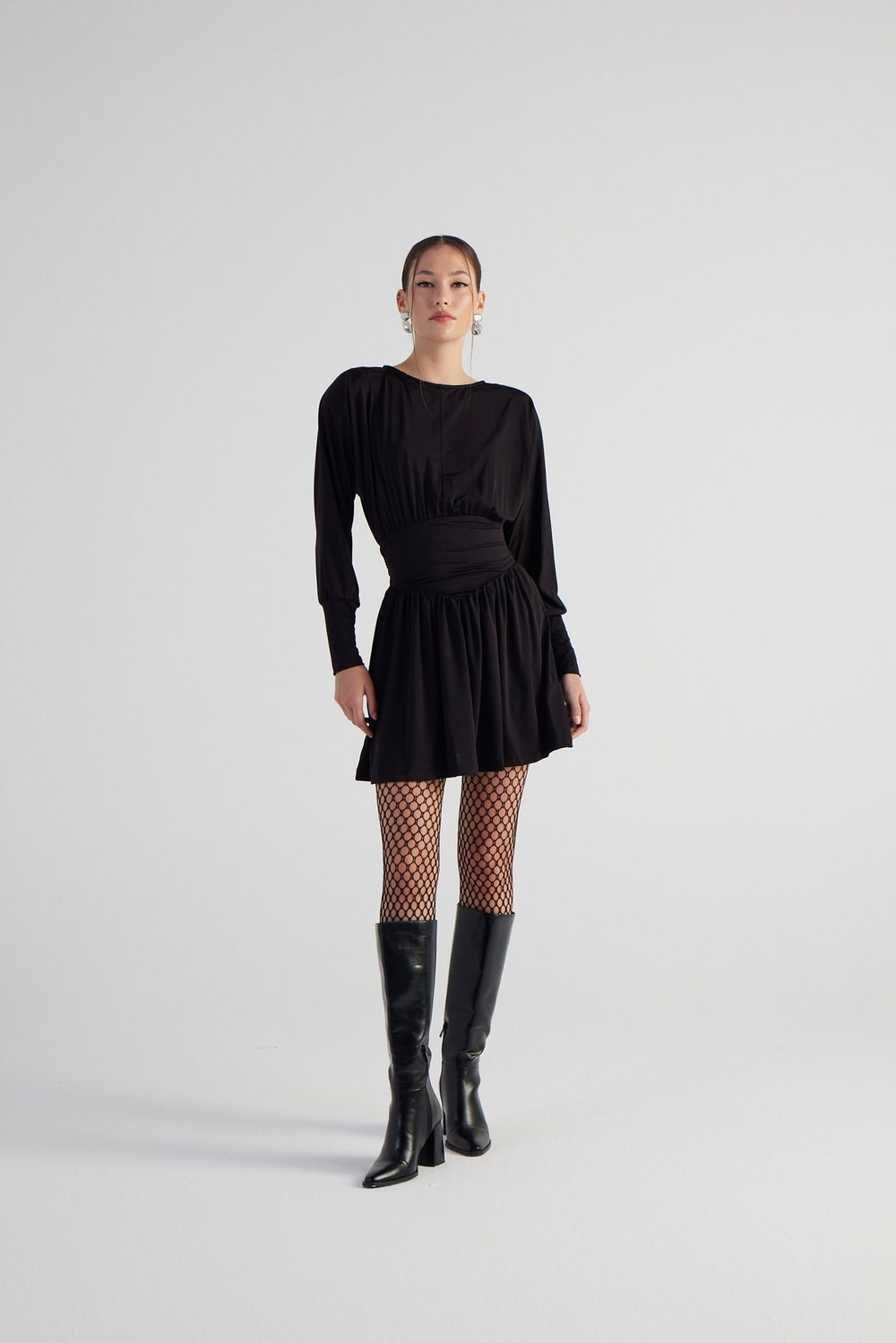 Jade Dress Black