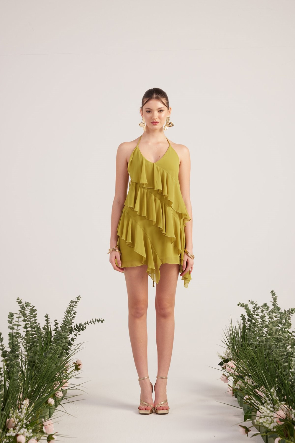Ulya Dress Green