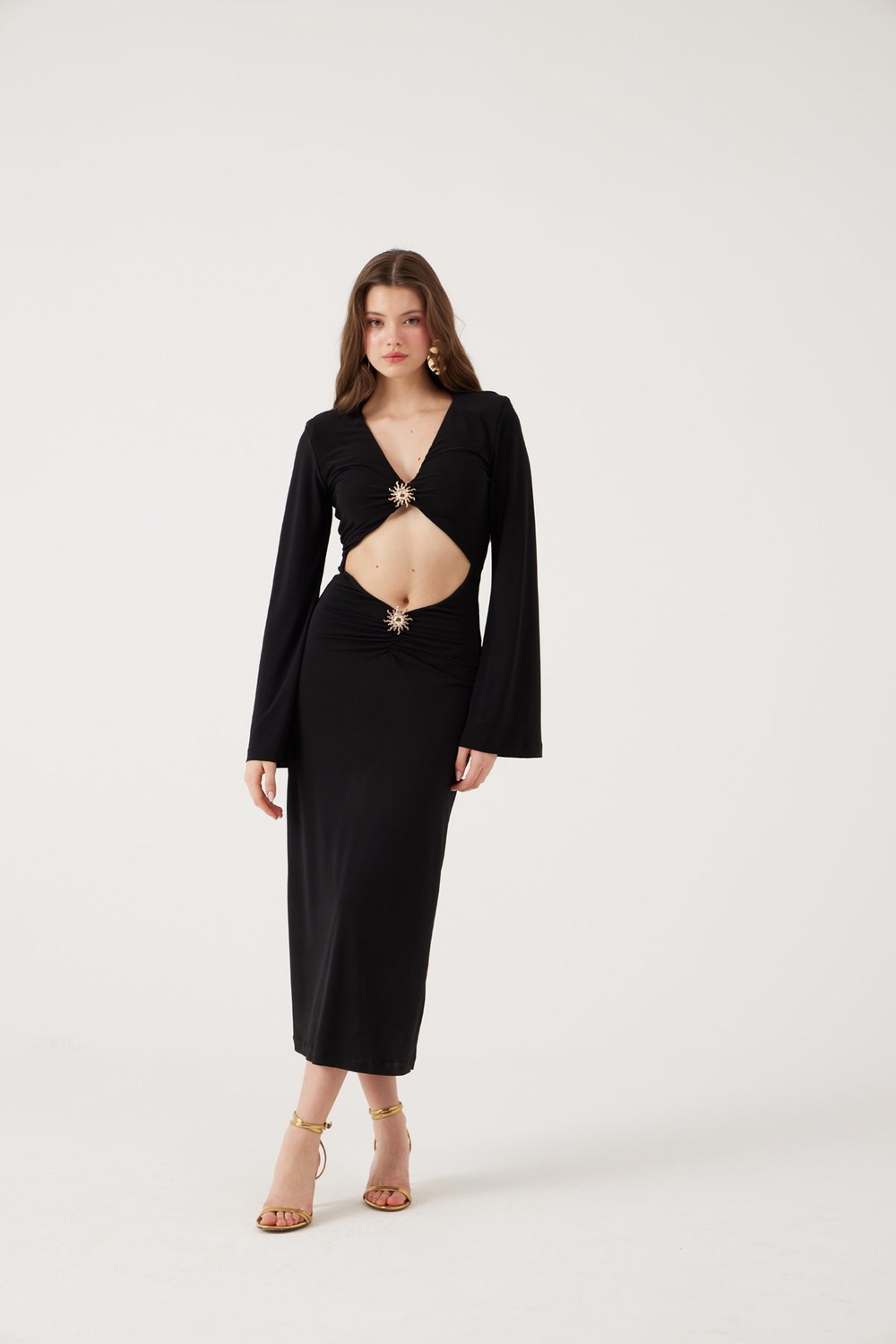 Sunlit Dress Black