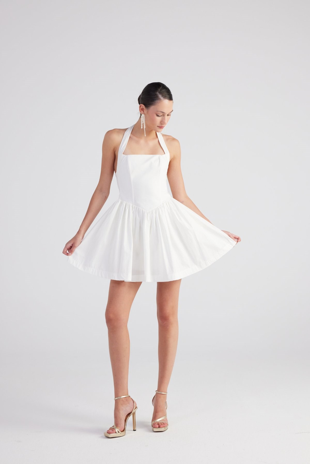 Teresa Dress White