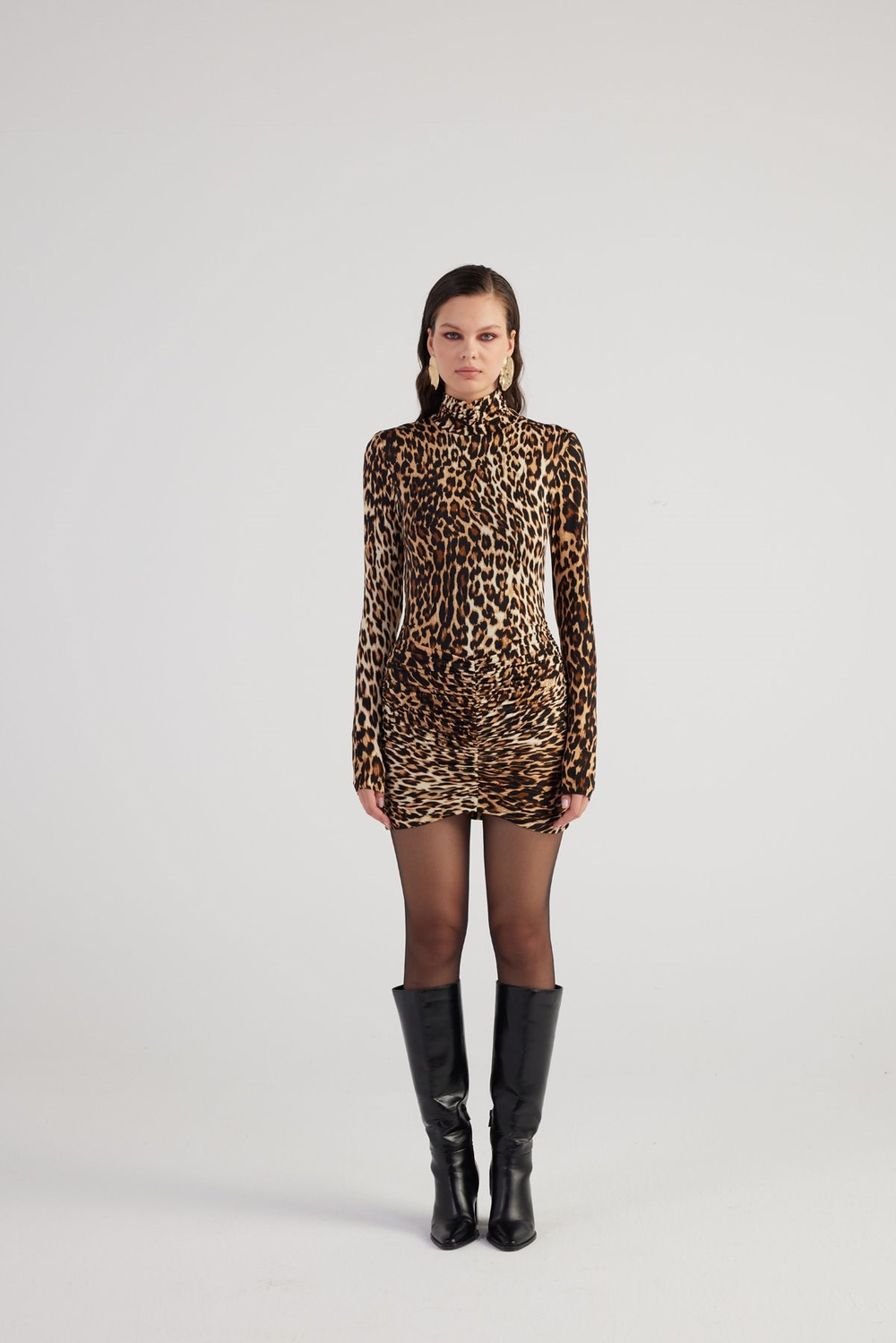 Britney Dress Brown