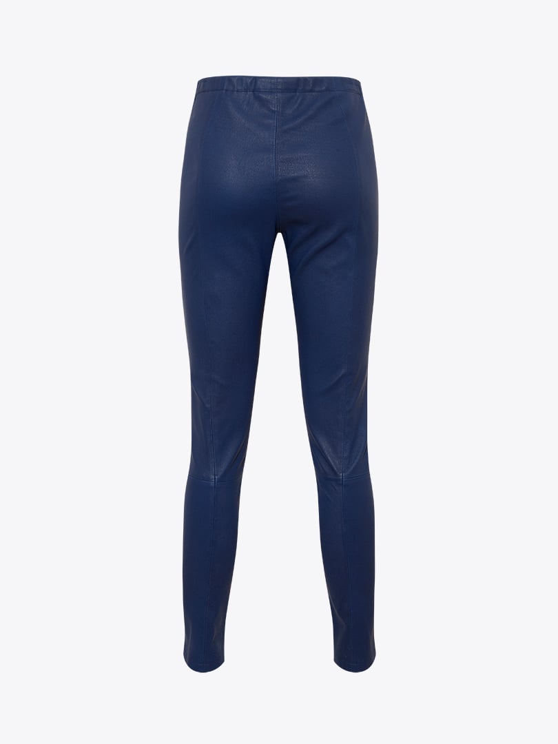 Deri Tayt - Lacivert