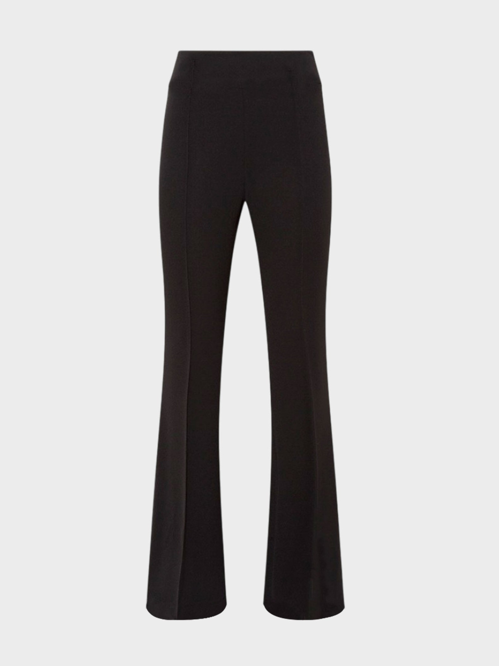 Yüksek Bel Slim Paça Pantolon - Siyah
