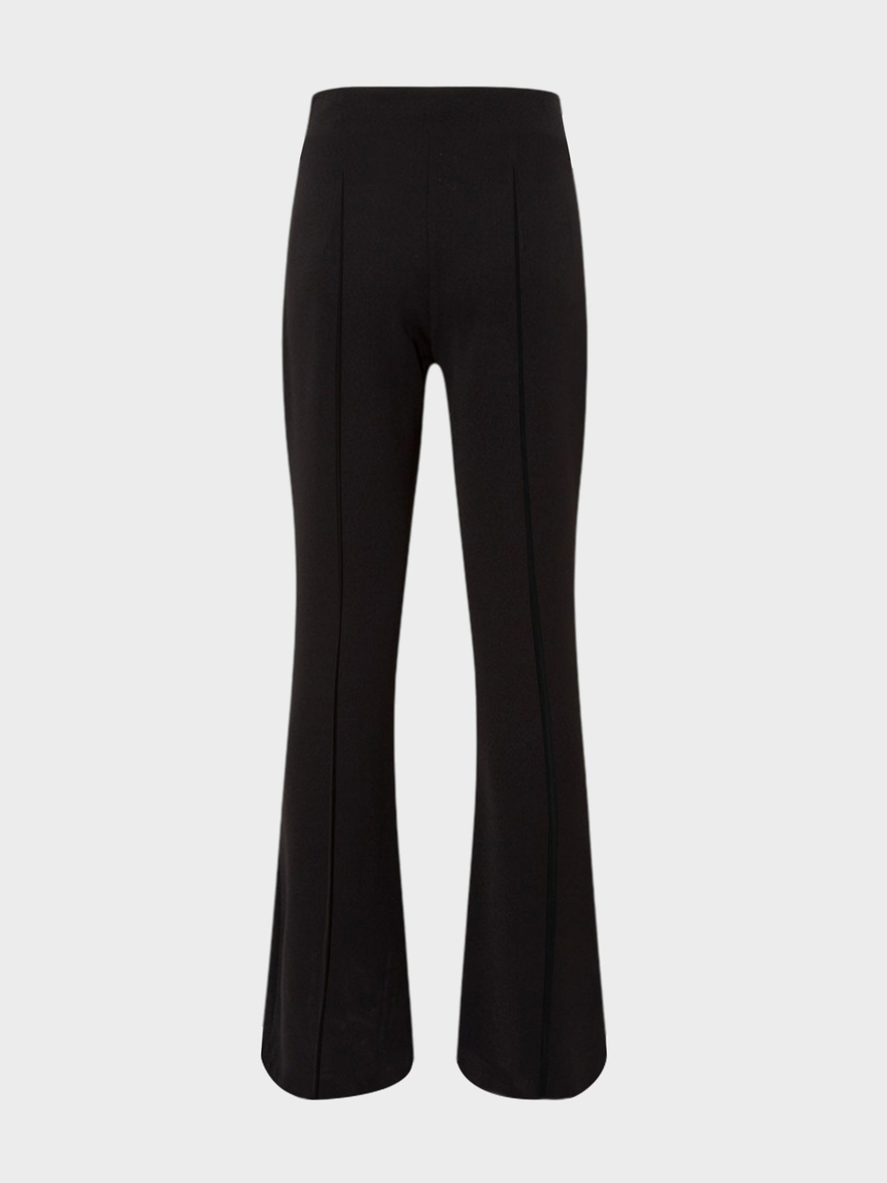 Yüksek Bel Slim Paça Pantolon - Siyah