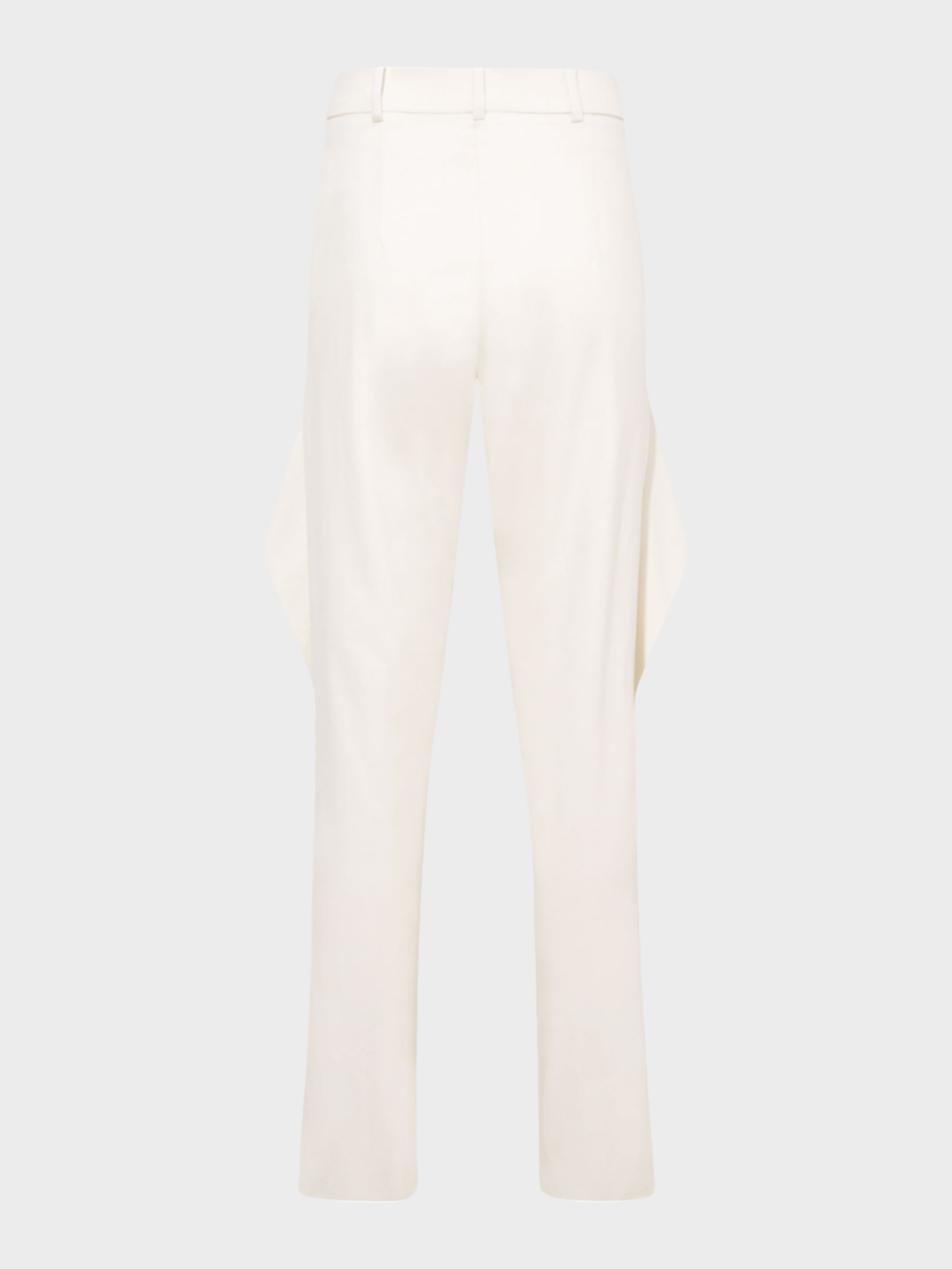 Önü Yırtmaç Detaylı Tasarım Pantolon - Ekru