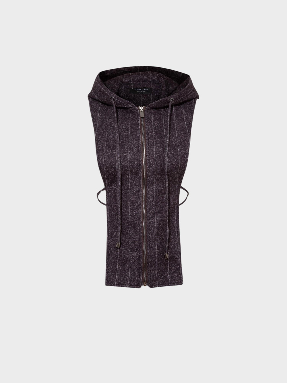 Trençkot Veya Ceket İçi Kapüşonlu Sweatshirt Görünümlü İç Parça - Mürdüm