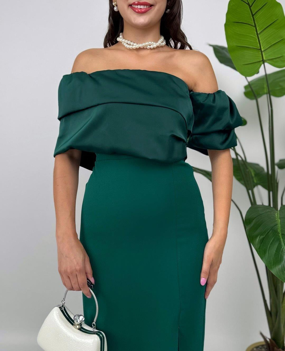 Wholesale Front Slit Maxi Dress