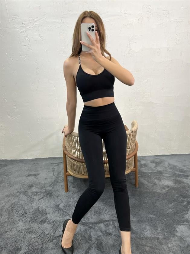 Wholesale Womens Leggings-Black