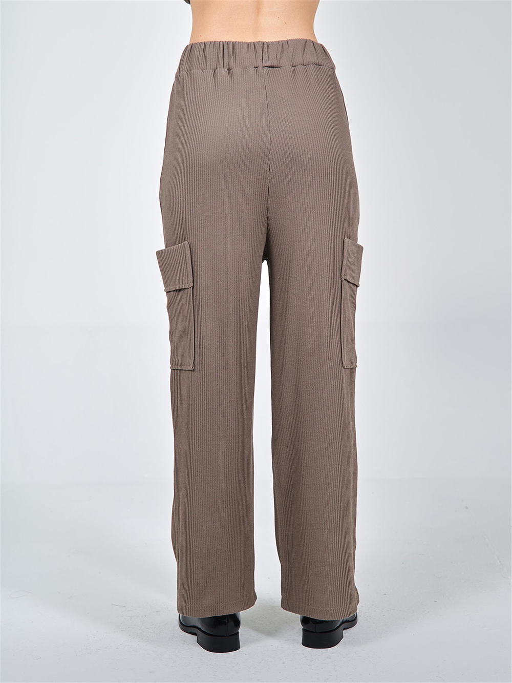 Wholesale Long Sleeve Knit  Sweater With Loose Fit Pants