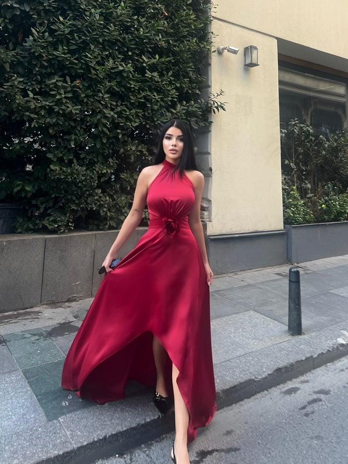Wholesale Satin Maxi Dress