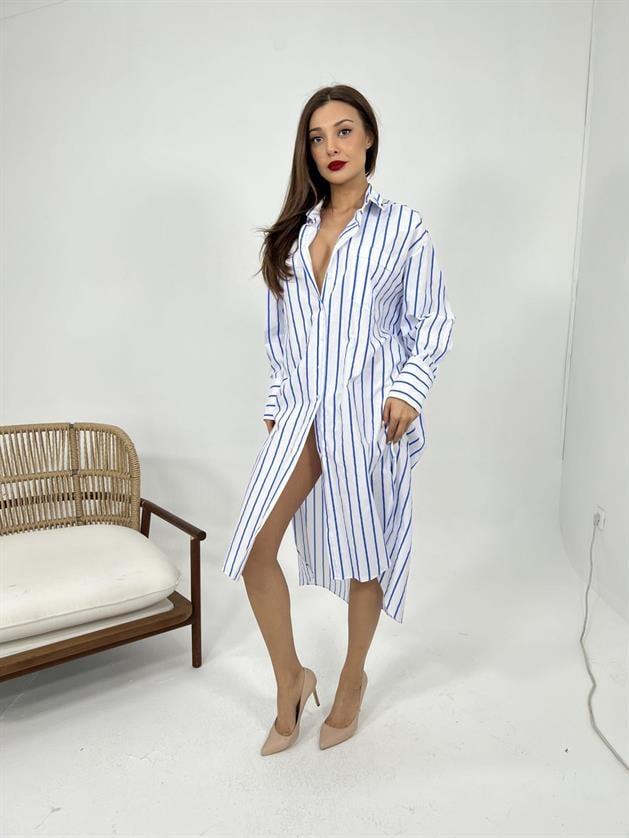 Wholesale Womens Shirt-Baltimore Striped