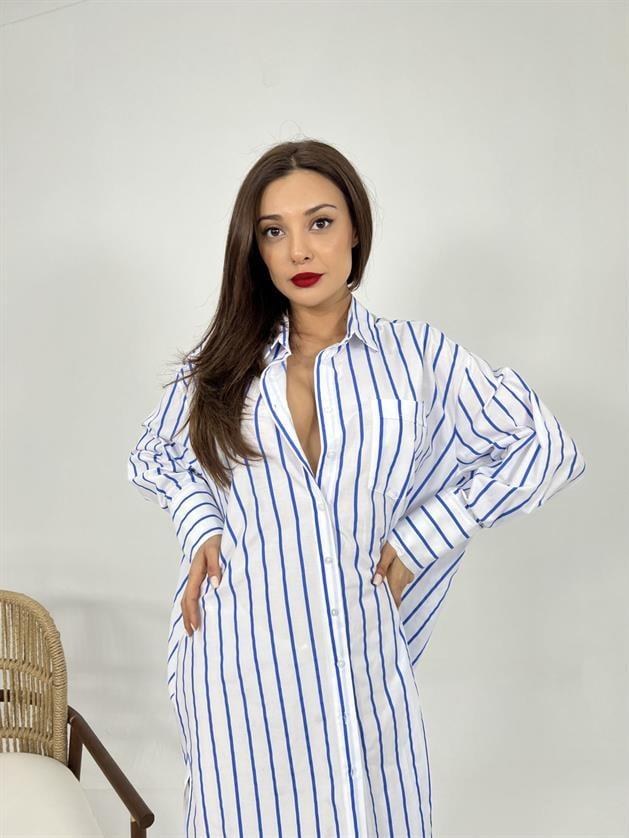 Wholesale Womens Shirt-Baltimore Striped