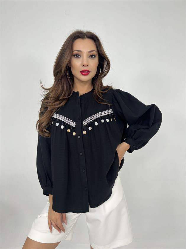 Wholesale Womens Shirt-Black