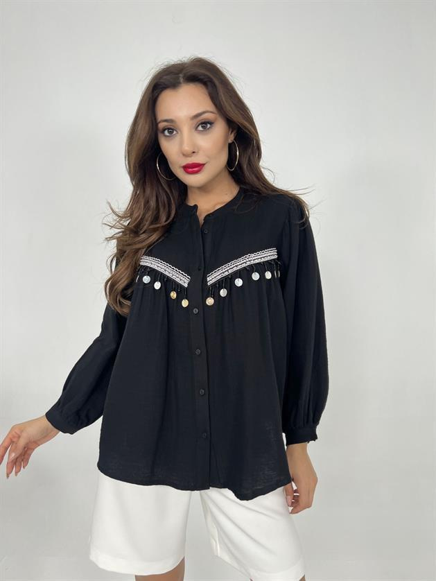 Wholesale Womens Shirt-Black