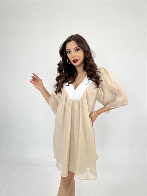 Wholesale Beige Dress