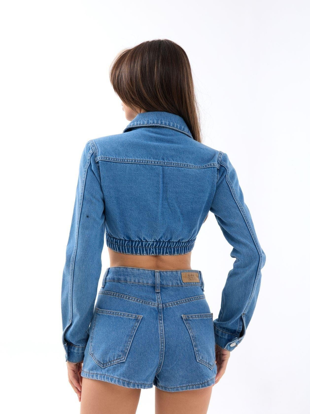 Wholesale Womens Jeans Jacket-Blue
