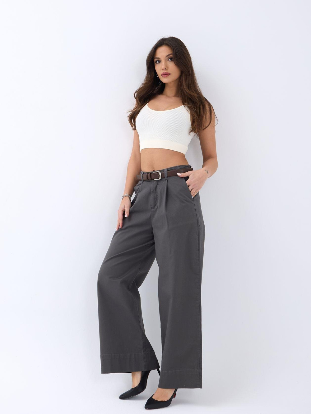 Wholesale Womens Anthracite Pants