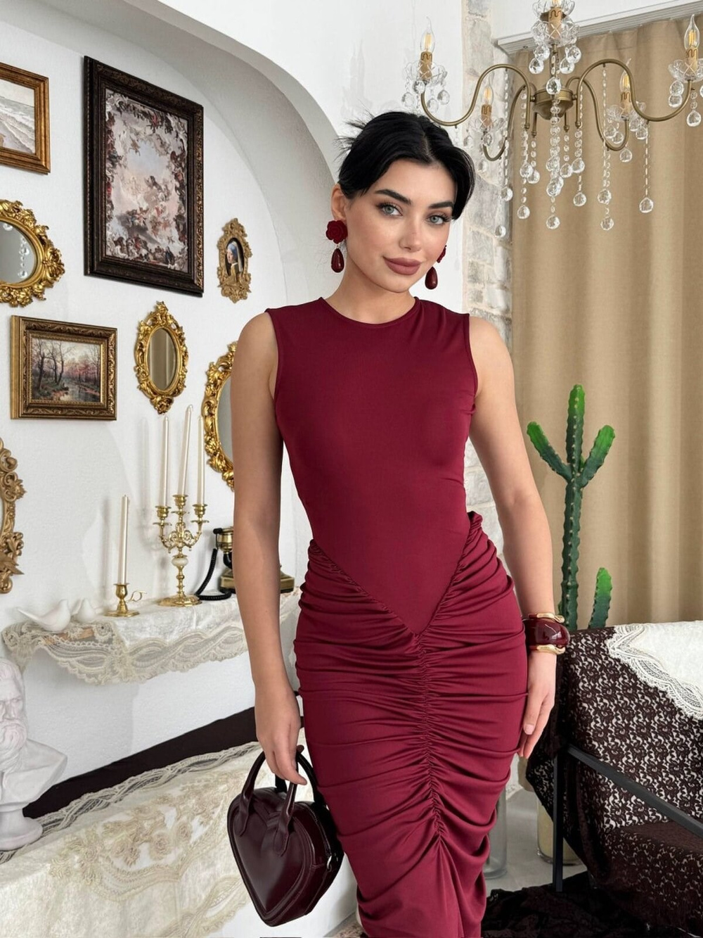 Boss Cut Out Dress
