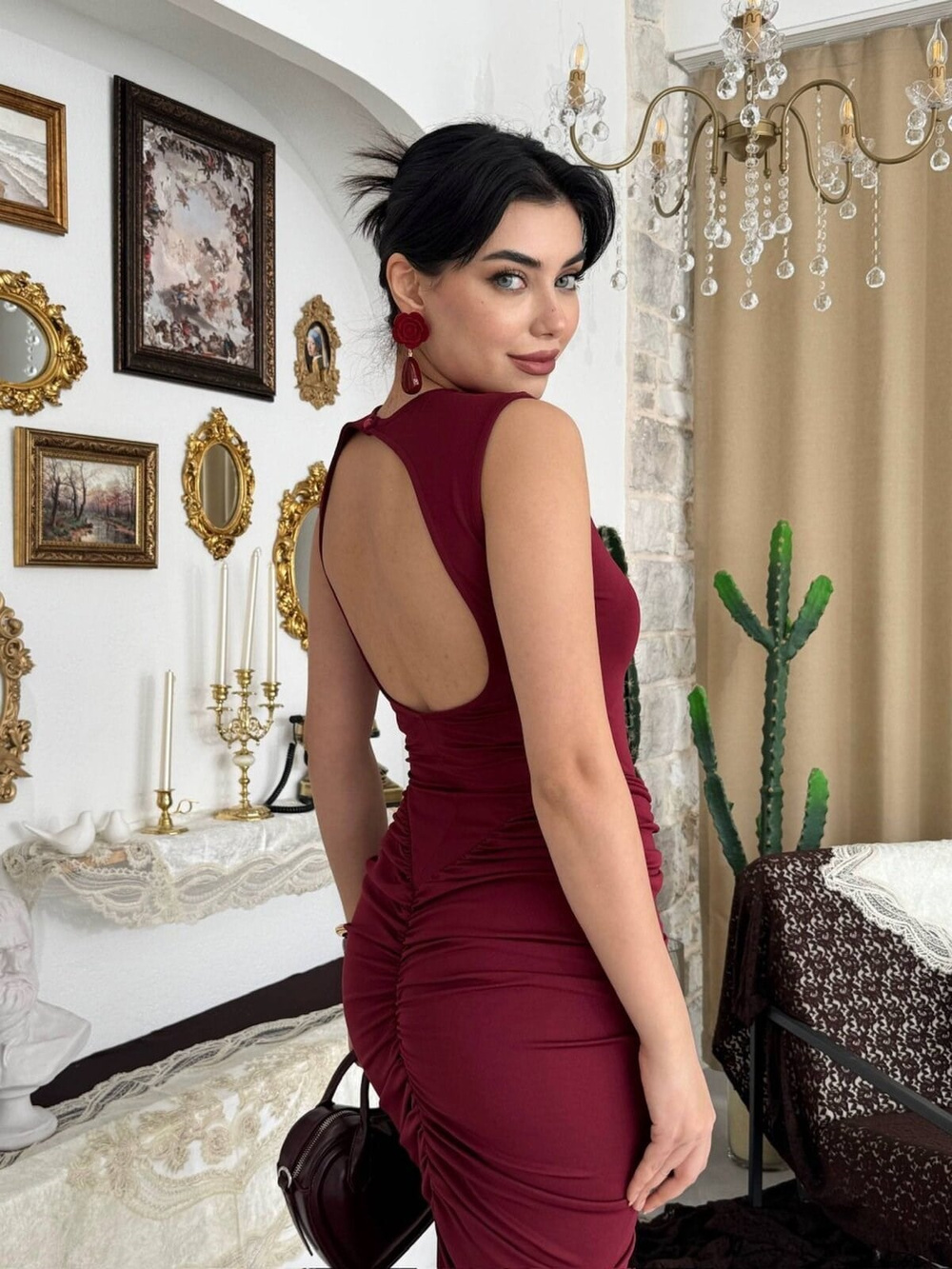Boss Cut Out Dress