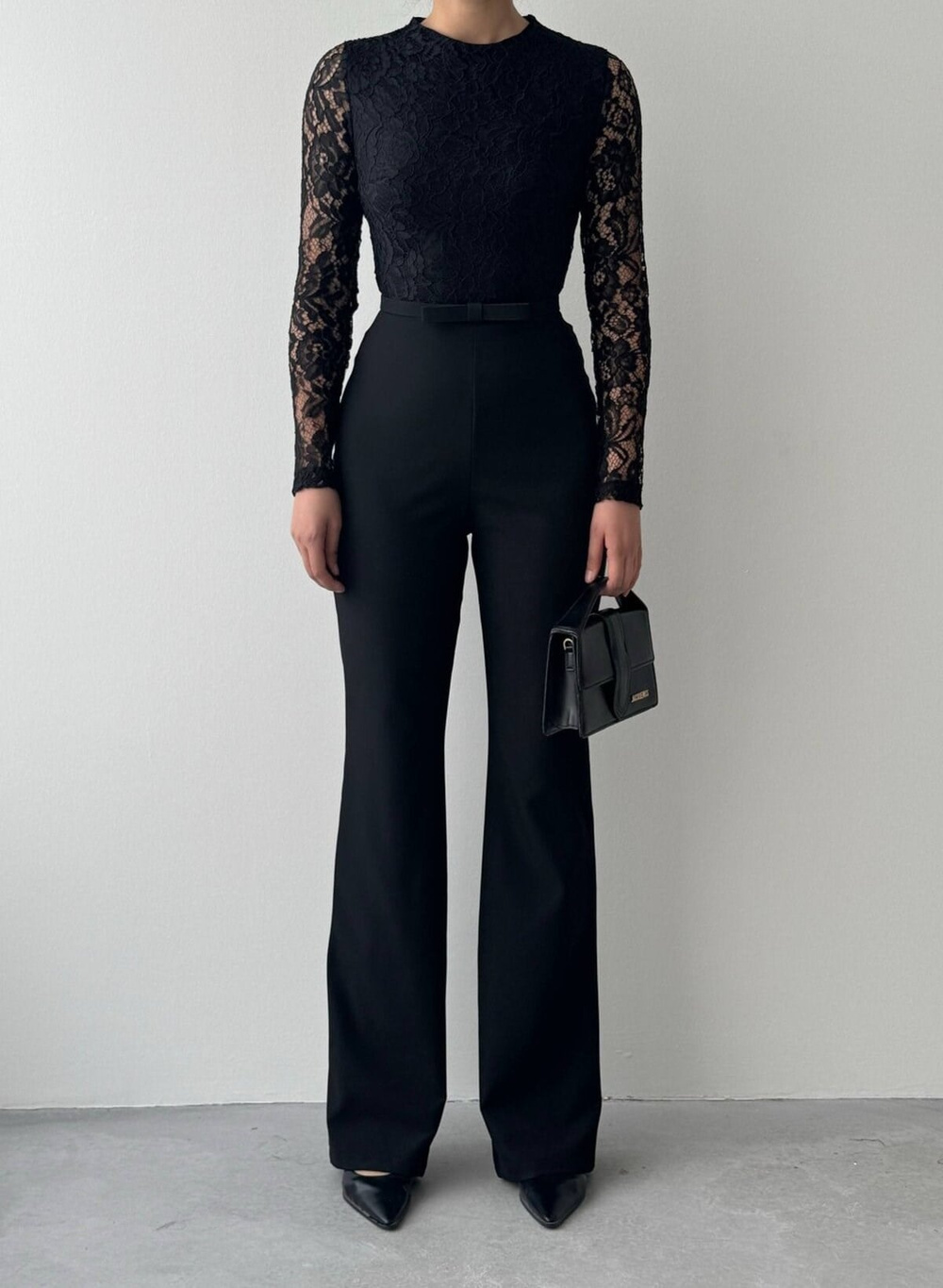 Buses Belted Jumpsuit