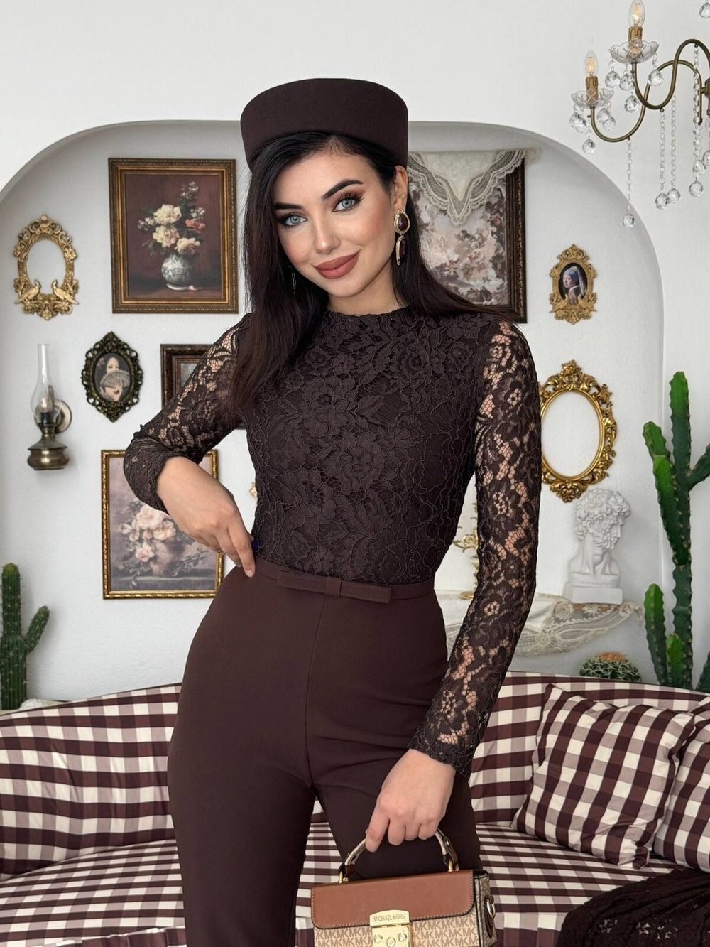 Buses Belted Jumpsuit