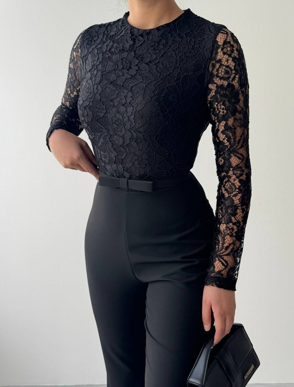 Buses Belted Jumpsuit