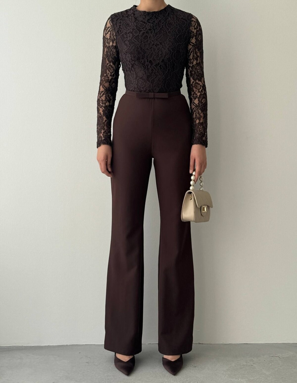 Buses Belted Jumpsuit