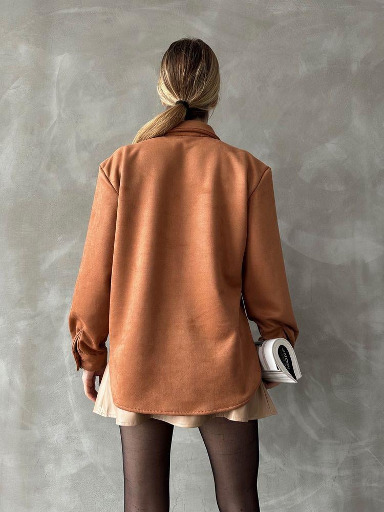 Wholesale Shirt with Pocket - Tan