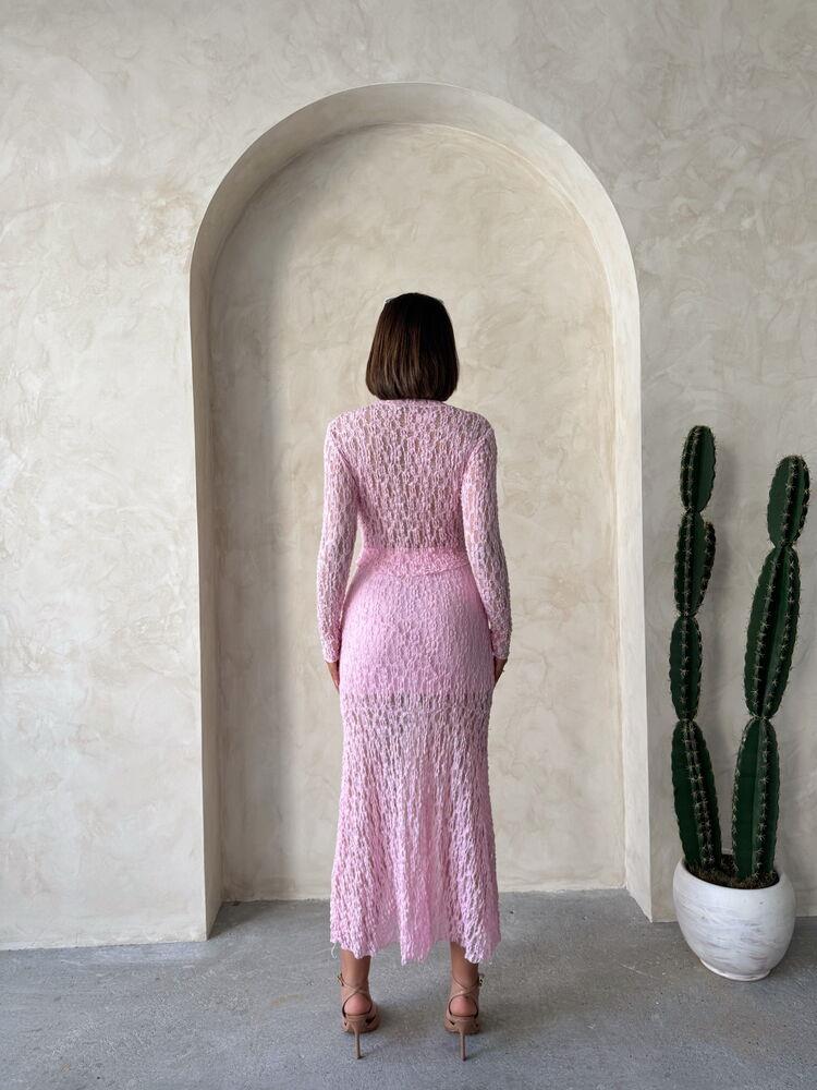 Lace Skirt - Pink