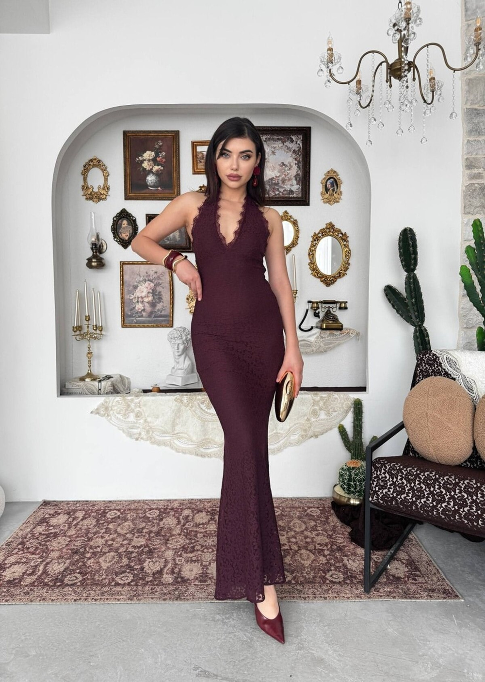 Fens Midi Dress