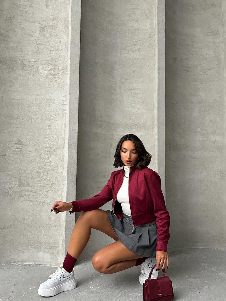Fermurli Wholesale Coat - Burgundy