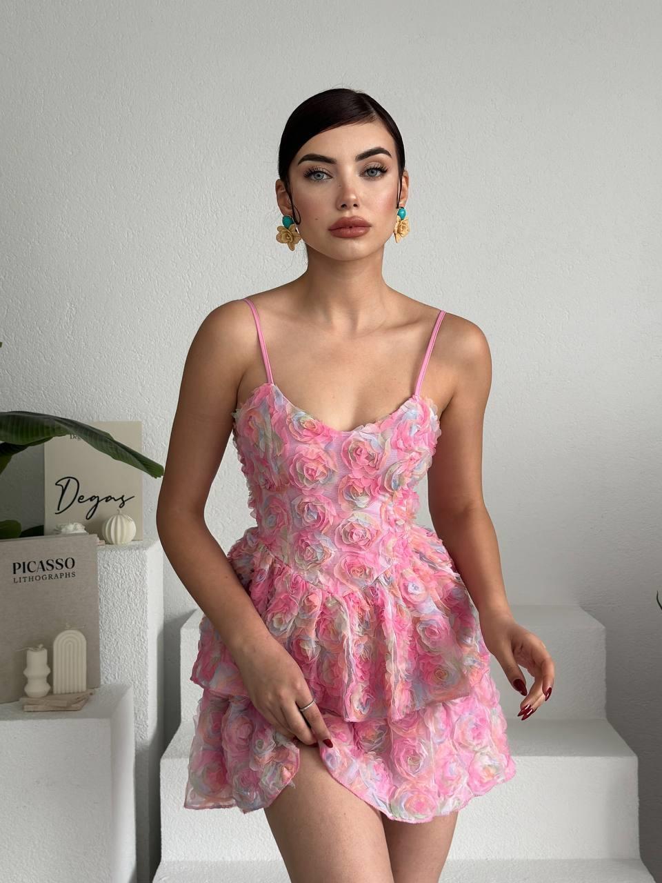 Wholesale Flora Rope Strap Dress