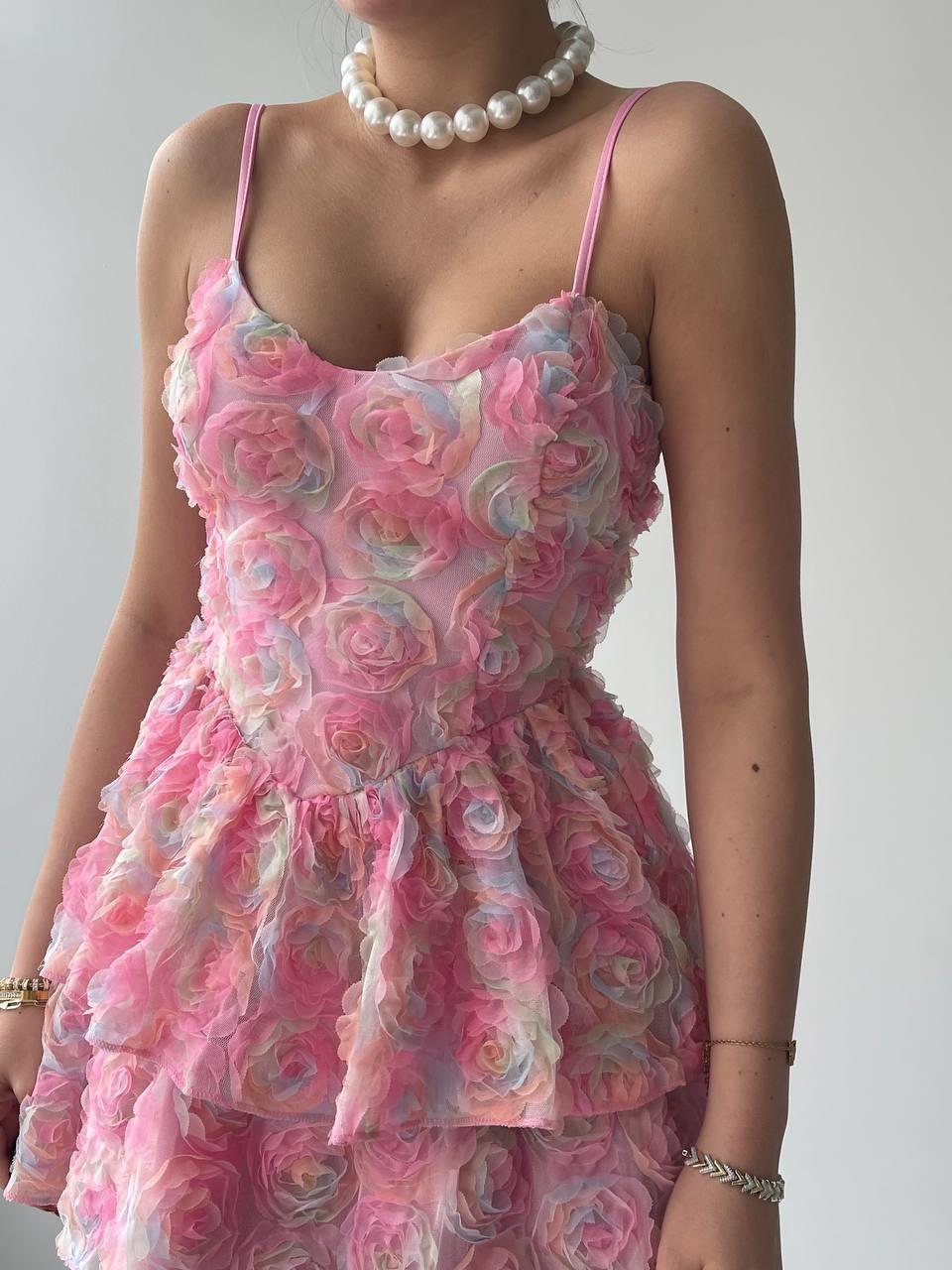 Wholesale Flora Rope Strap Dress