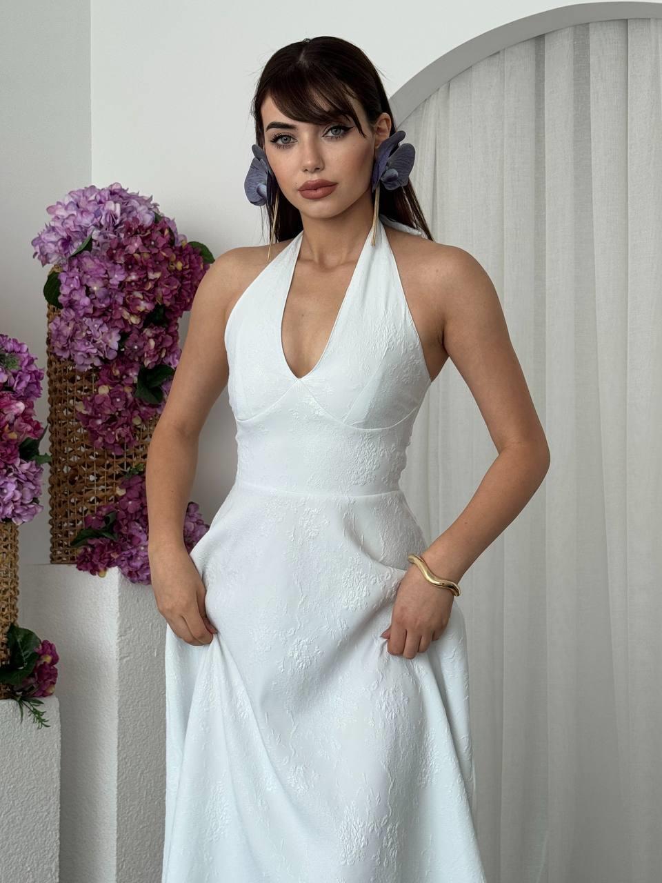 Fune Tie Up Dress