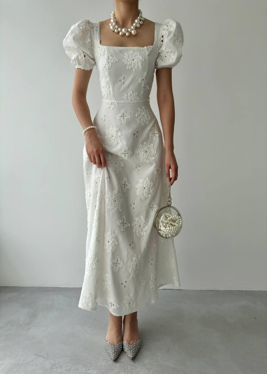 Graf Balloon Sleeve Dress