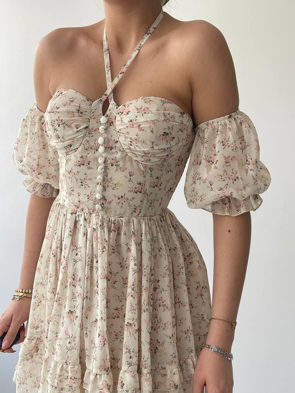 Wholesale Hans Halter Neck Dress