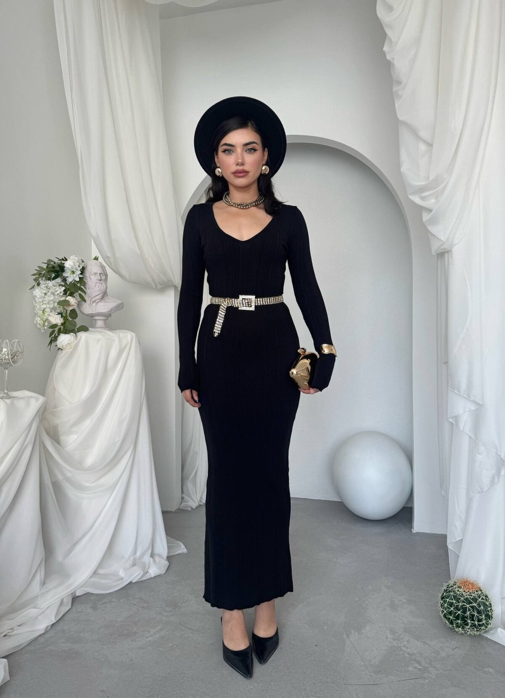 Ketas Midi Dress
