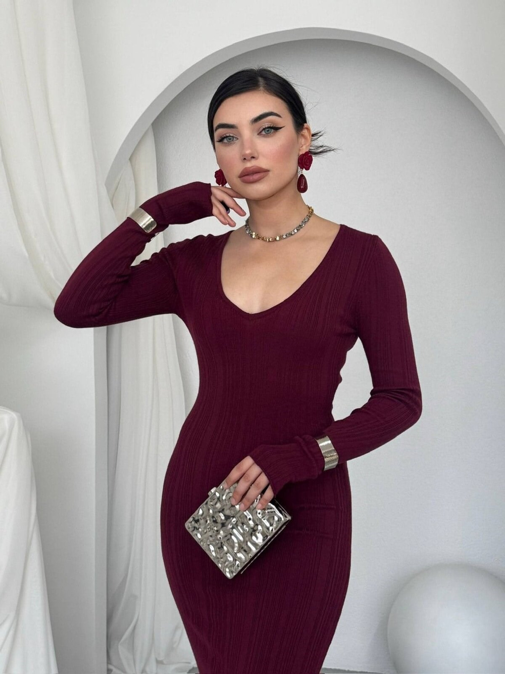 Ketas Midi Dress