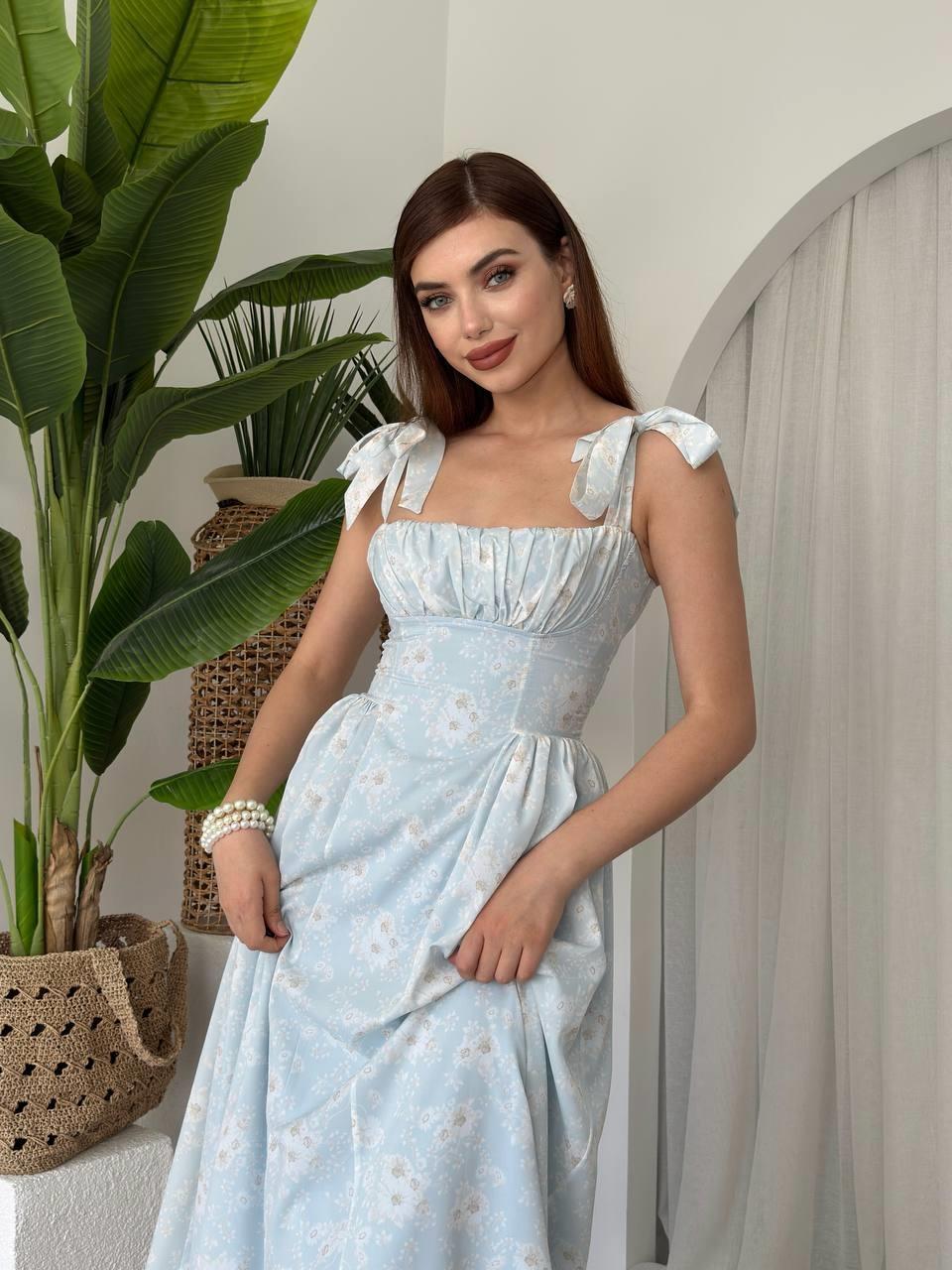 Khalesi Shoulder Tie Dress