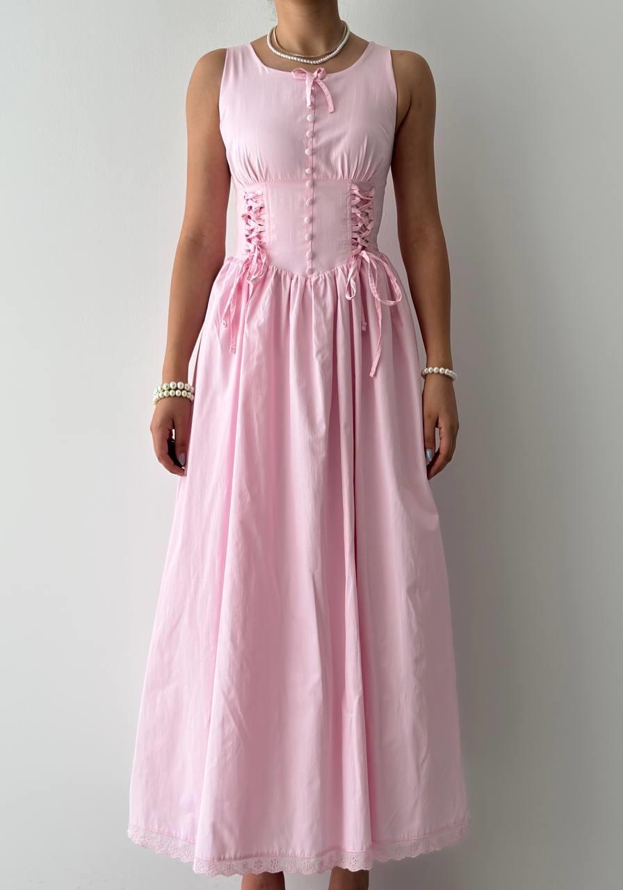 Lulo Lace Detailed Dress