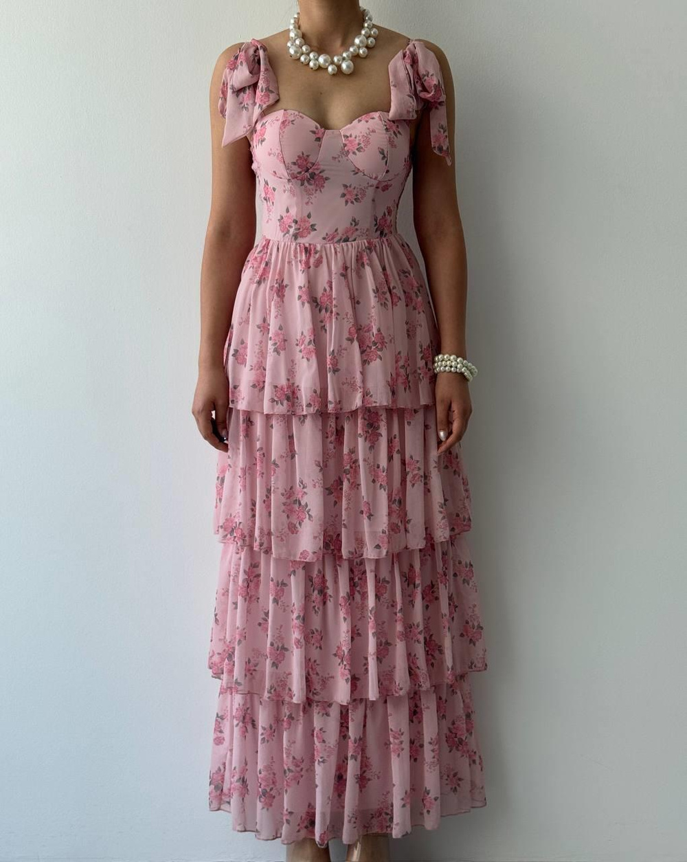 Mafe Shoulder Tie Dress